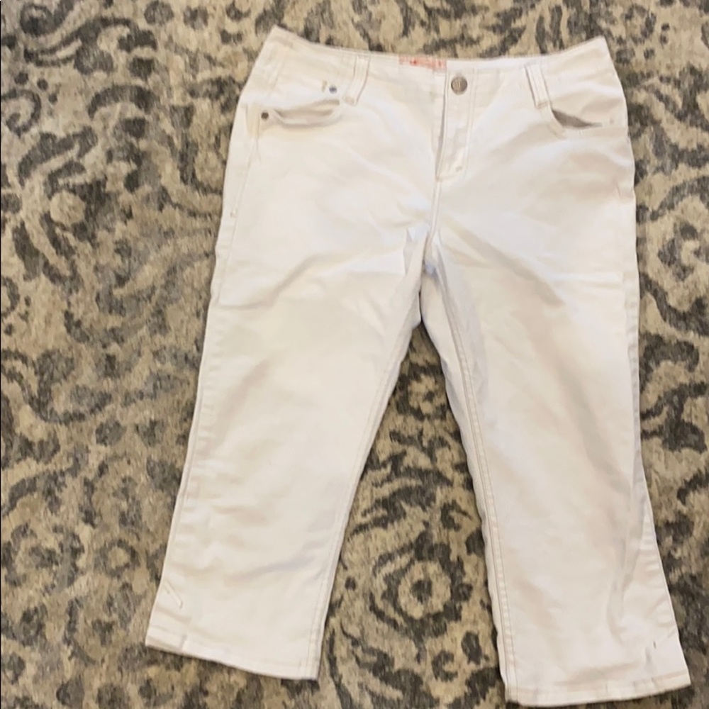Levi cropped jeans